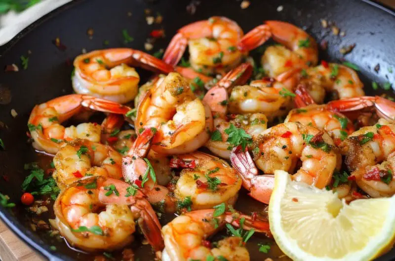 Mom's Obsession: Lemon Garlic Shrimp Recipe - Recipe Heaven