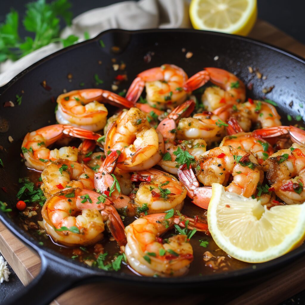 Mom's Obsession: Lemon Garlic Shrimp Recipe - Recipe Heaven