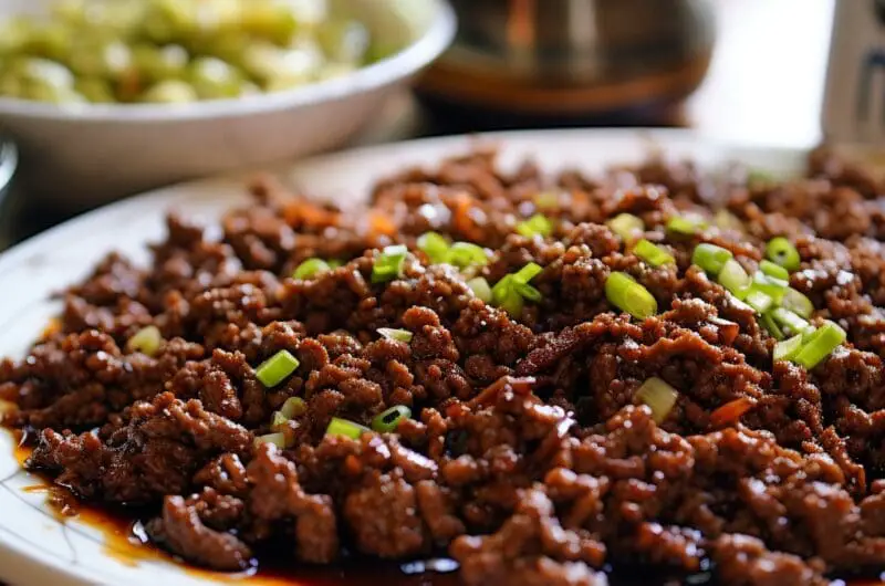 Soy Sauce Infused Ground Beef