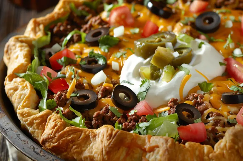 Ultimate Baked Taco Pie