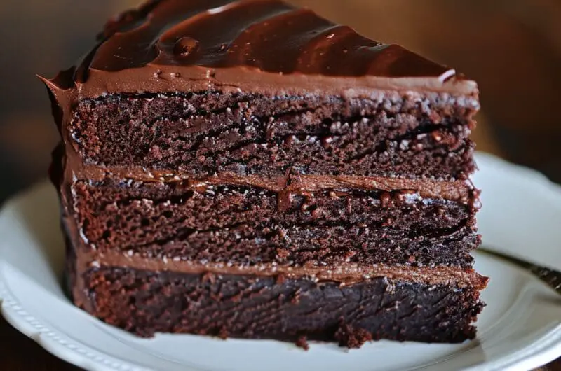 Old-Fashioned Chocolate Layer Cake
