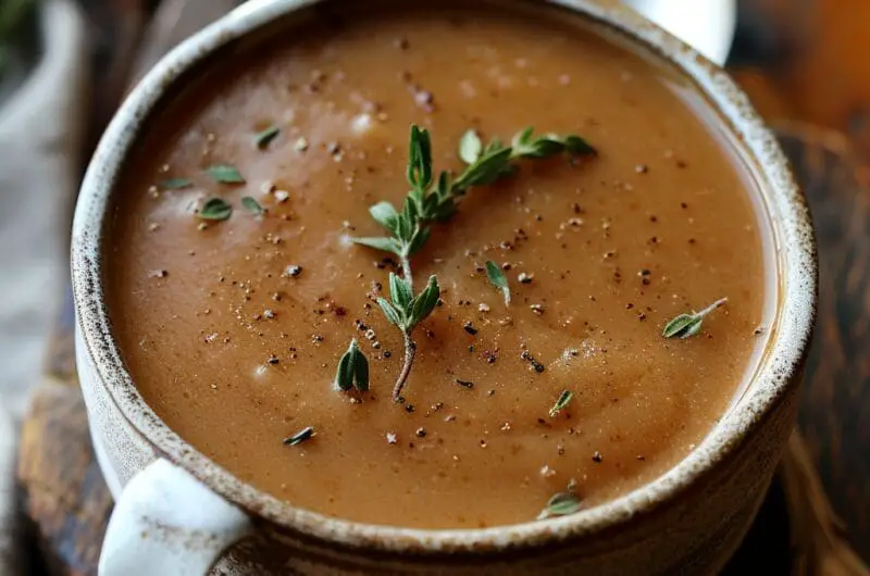 5-Minute Homemade Gravy