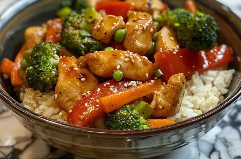 Lightning-Fast Zesty Chicken Stir-Fry