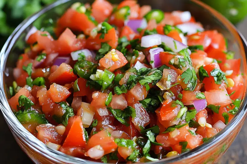 Homemade Fresh Salsa