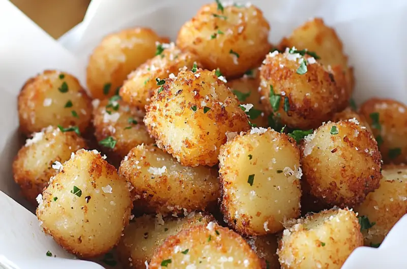 Gourmet Truffle and Parmesan Tater Tots