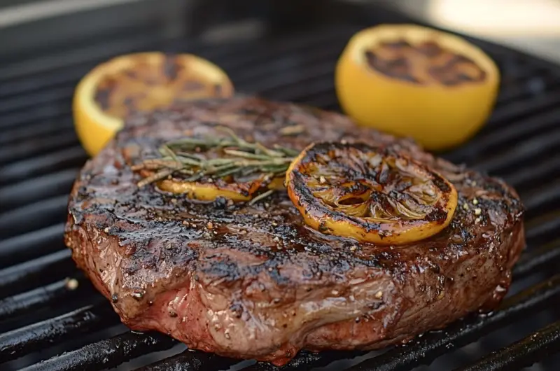 Perfect Italian-Style Grilled Rib-Eye Steak