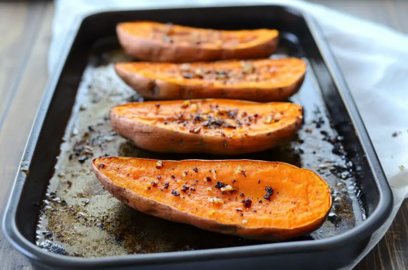 Perfect Roasted Sweet Potato Halves