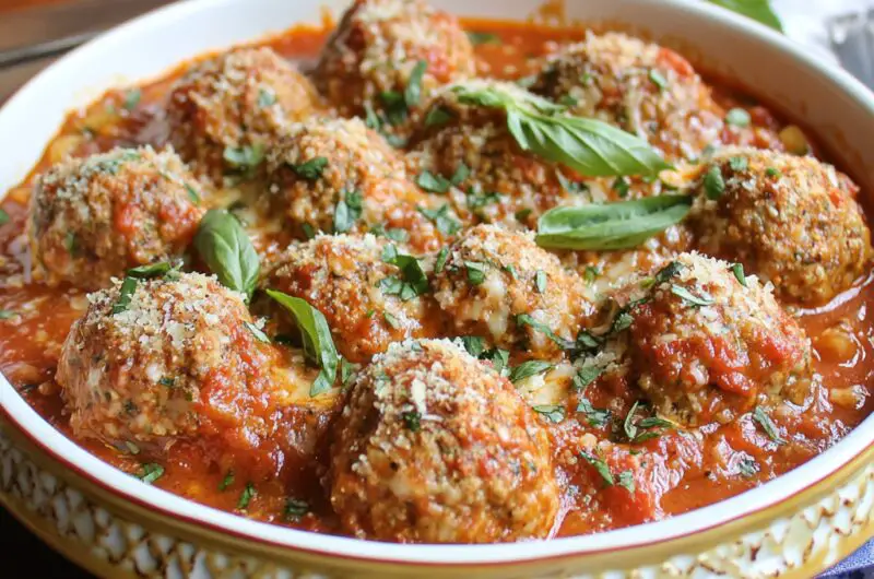 Grandpa's Famous Sunday Meatballs and Sauce