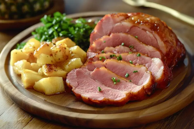 Nana's Easy Slow Cooker Ham