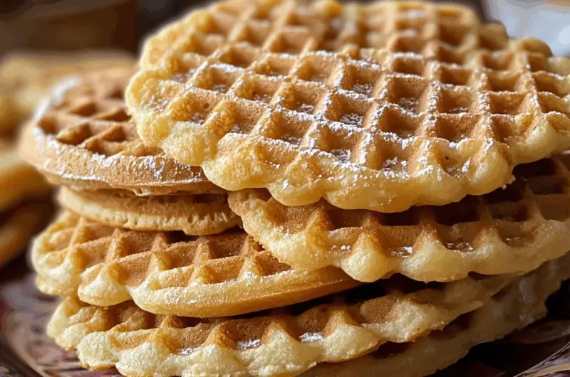 Perfect Homemade Waffles
