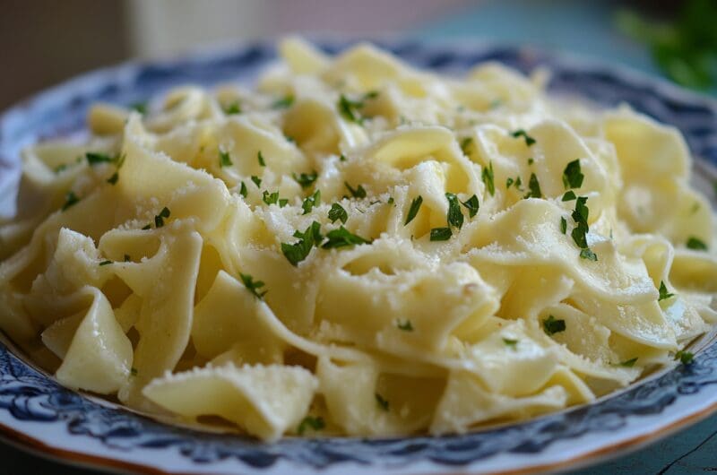 Elevated Brown Butter Parmesan Noodles