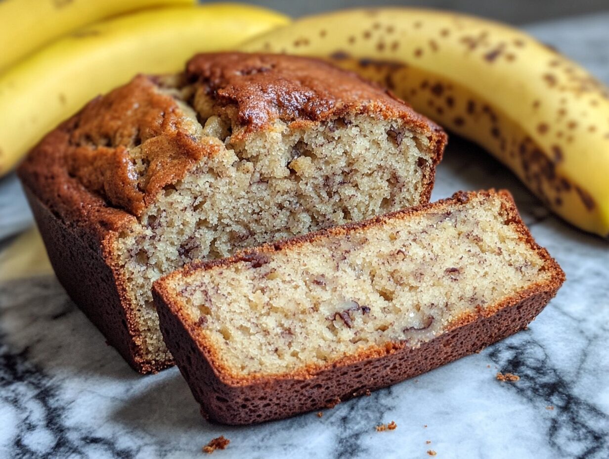 Perfect Overripe Banana Bread