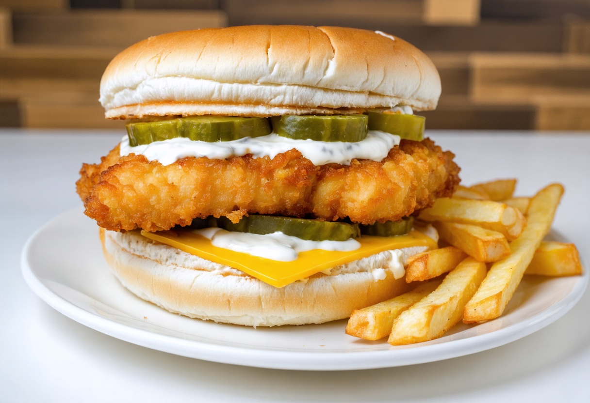 Copycat McDonald's Filet-O-Fish Sandwich
