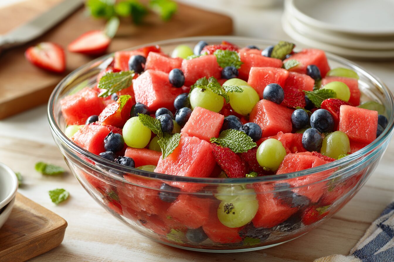 Ultimate Watermelon Fruit Salad