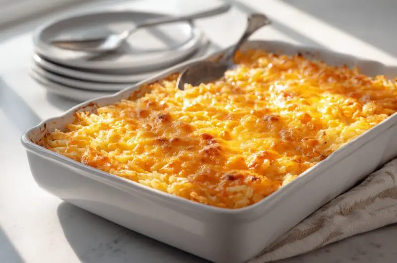 Copycat Cracker Barrel Hashbrown Casserole