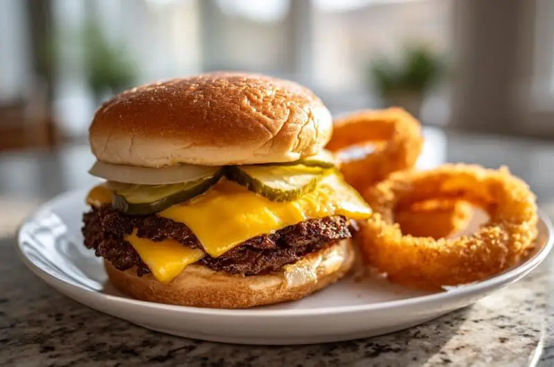 Classic 1950s-Style Smashburger