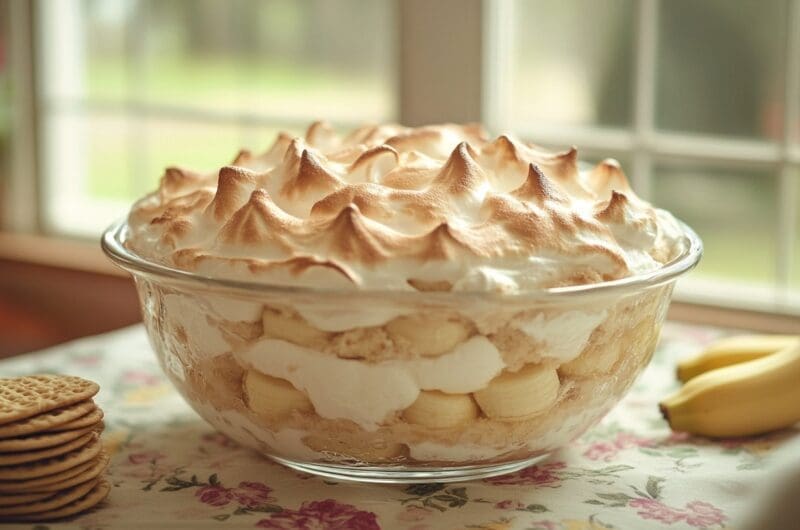 Old-Fashioned Banana Pudding From Scratch