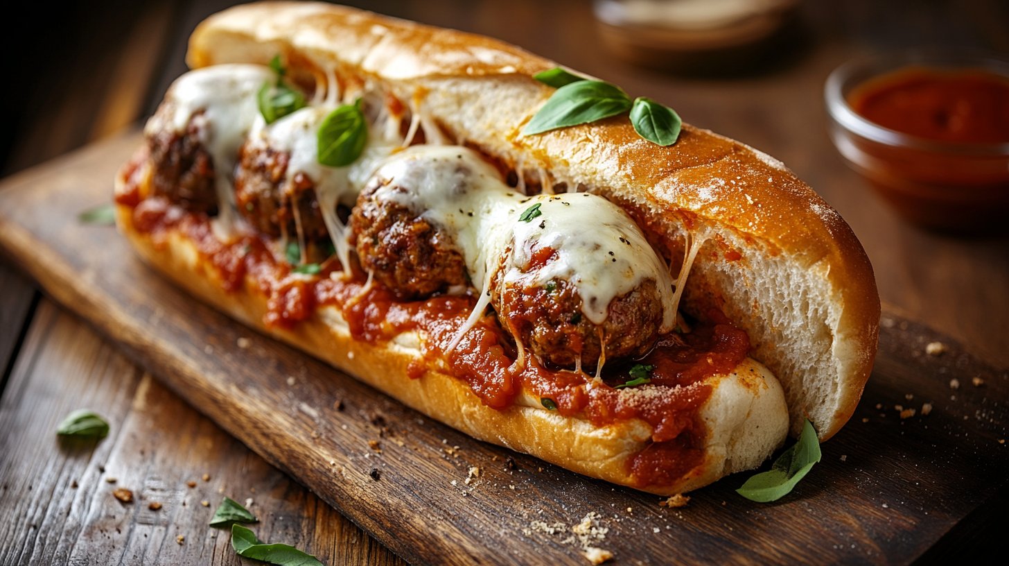 The Absolute Best Italian Meatball Sub