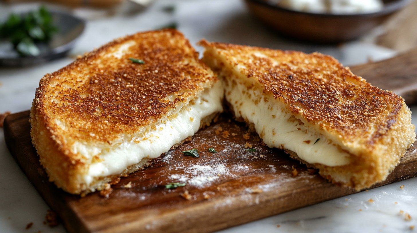 Mozzarella in Carrozza (Italian Grilled Cheese)