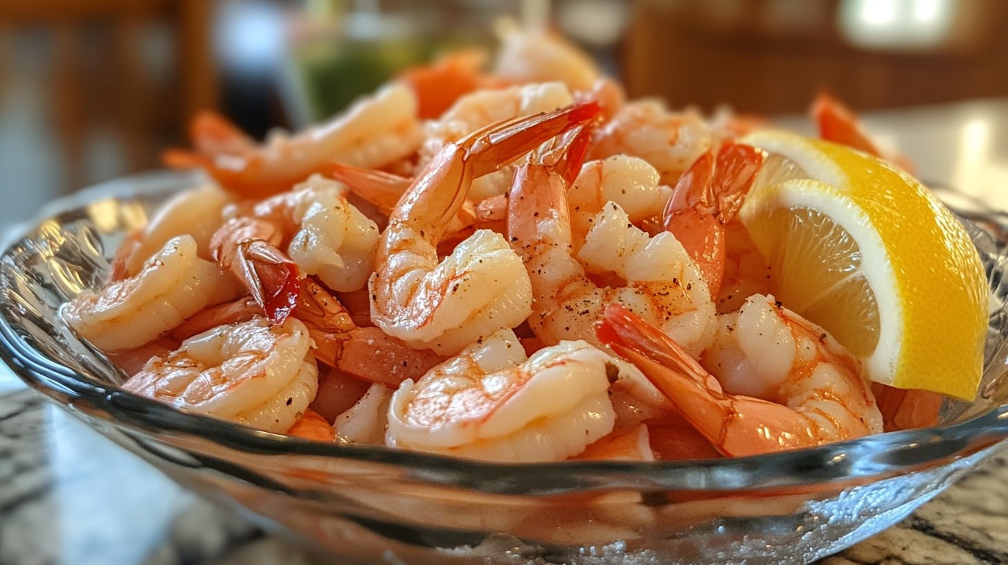 Classic 1960s Shrimp Cocktail