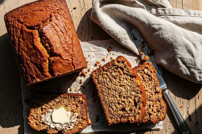 Forgiving Banana Bread (Even If You Forget the Eggs)