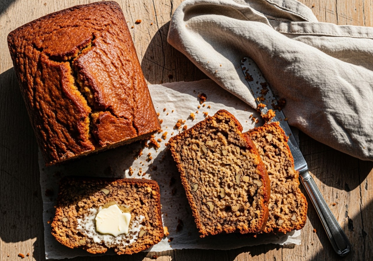 Forgiving Banana Bread (Even If You Forget the Eggs)