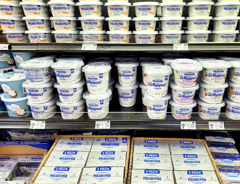 Philadelphia cream cheese