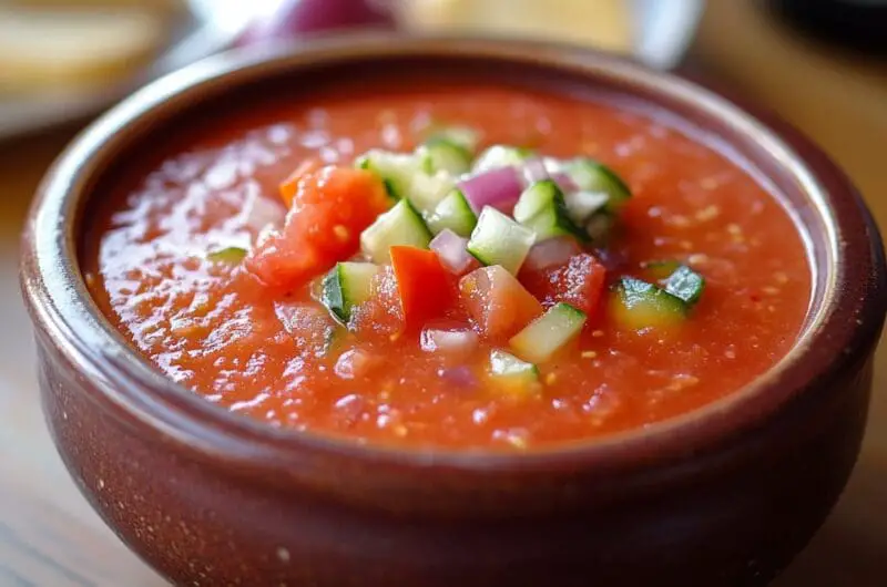 Cold Spanish Gazpacho