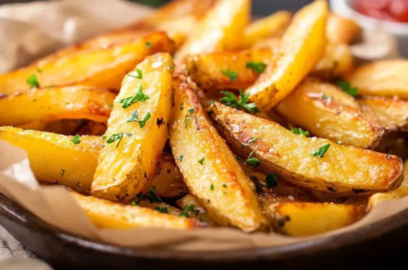 Extra Crispy Oven-Baked Frozen Fries