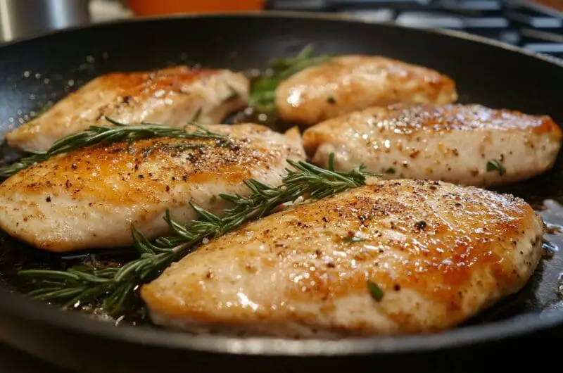 Wet-Brined Pan-Seared Chicken Breast