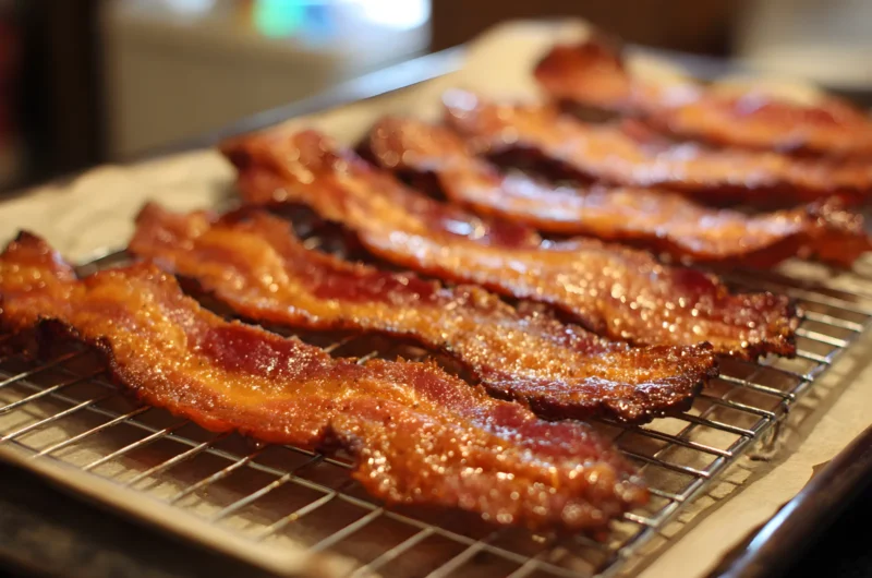Flour-Dusted Crispy Oven Bacon