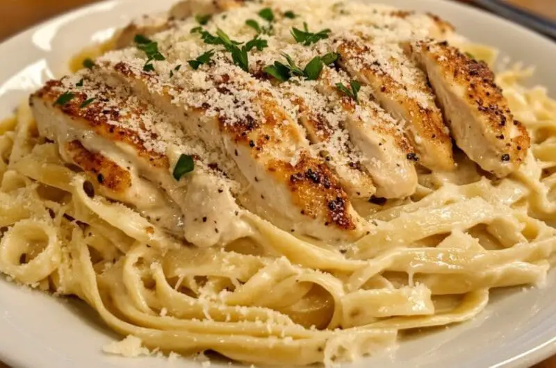 Copycat Olive Garden Chicken Alfredo