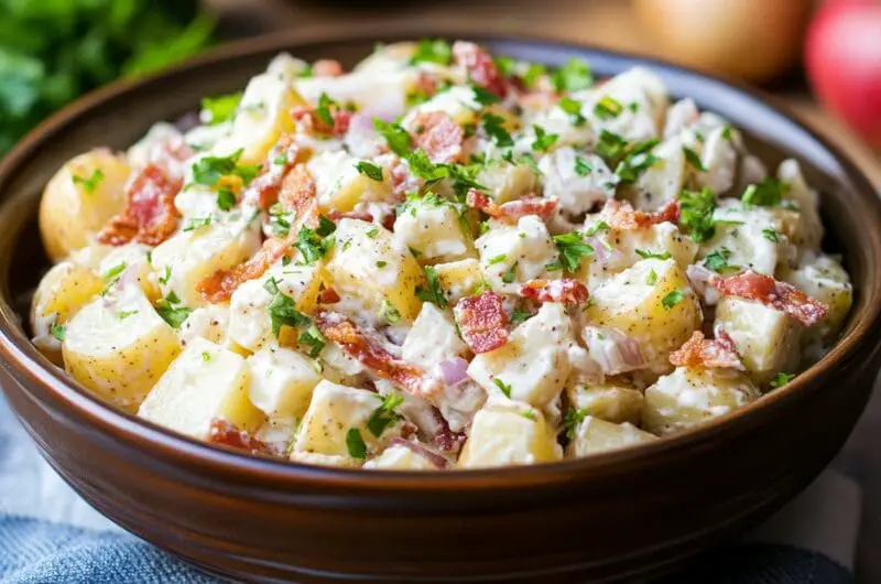 Bacon and Apple Potato Salad